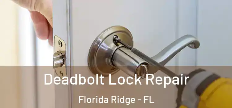 Deadbolt Lock Repair Florida Ridge - FL