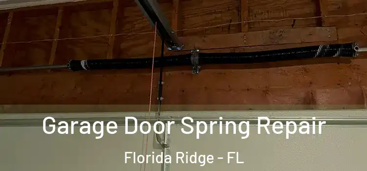 Garage Door Spring Repair Florida Ridge - FL