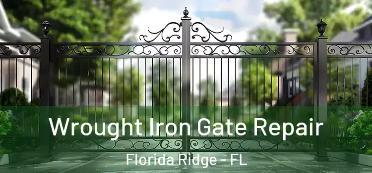Wrought Iron Gate Repair Florida Ridge - FL